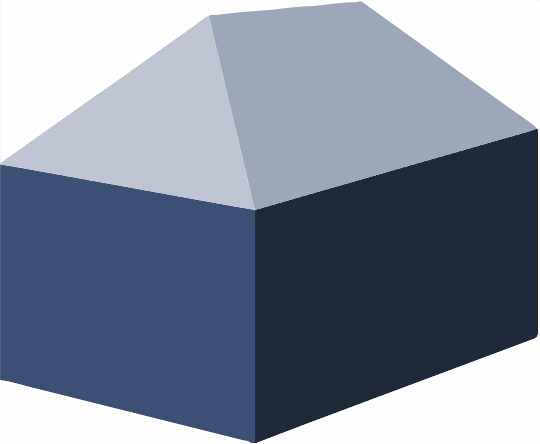 Schilddak illustratie - Optistaal